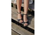 Shapen – Sandals – Petal – Regular – Black – Leather