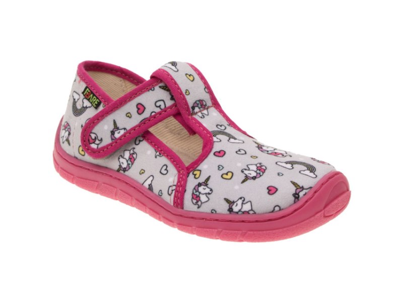 Fare Bare - Slippers - Grey Unicorn - 5102453