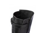 Shapen – GLAM – Black Leather barefoot boots