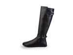 Shapen – GLAM – Black Leather barefoot boots