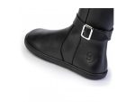 Shapen – GLAM – Black Leather barefoot boots