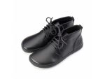 Shapen - BERRY - Black Leather - All-year barefoot shoes