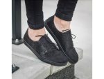 Peerko – Classic Triangle – Black Leather Shoes