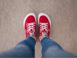 Be Lenka – Barefoot Sneakers – Rebound – Red & White