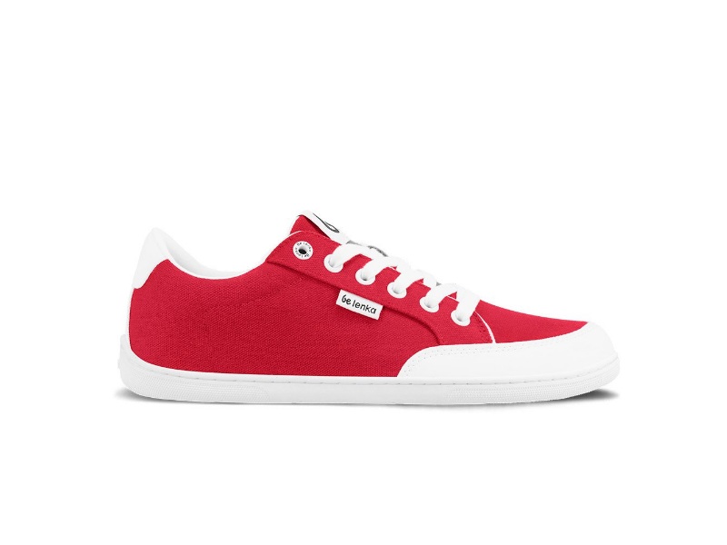 Be Lenka - Barefoot Sneakers - Rebound - Red & White 3