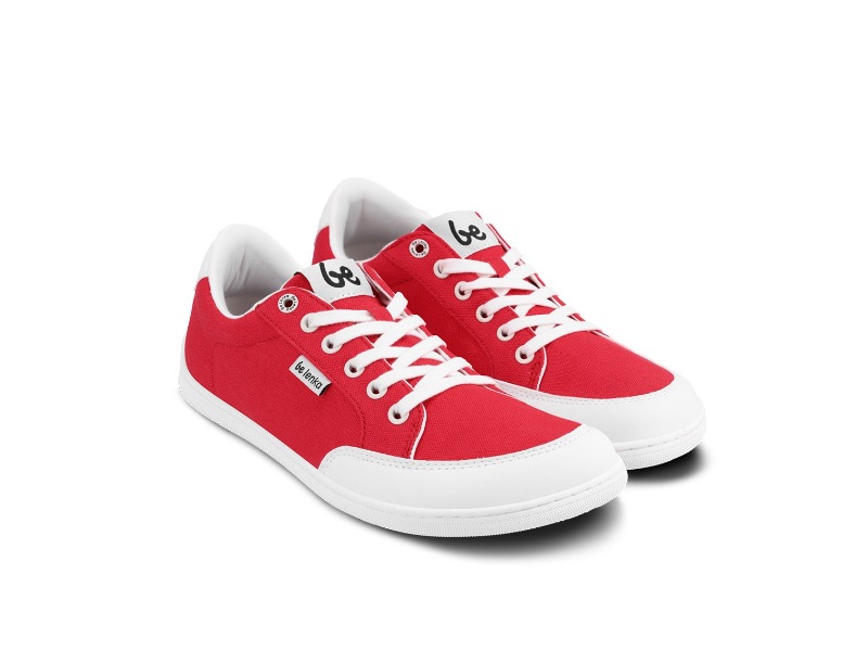 Be Lenka - Barefoot Sneakers - Rebound - Red & White