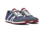 Xero - Wynn – Retro Nylon Sneaker - Men - Blue / Gray / Red