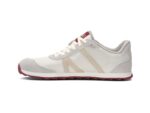 Xero – Wynn – Retro Nylon Sneaker – Women – Tan _ Pink Sand _Red 3