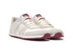 Xero – Wynn – Retro Nylon Sneaker – Women – Tan _ Pink Sand _Red 3