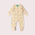 bebeshki-gashterizon-retro dugi rainbow vintageRainbows Organic Babygrow barefoot bosibg bosi bg