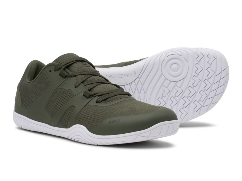 Xero - 360 Rally - Barefoot Training Shoe - Army Green bosibg