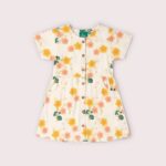 Flora Button Through Short Sleeve Dress bosi bg