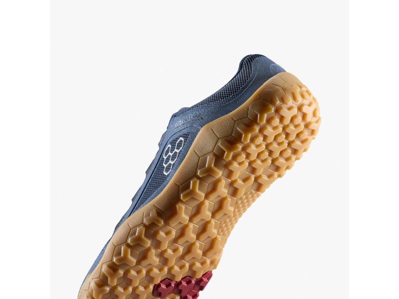 Vivobarefoot - Primus Trail FG 3.5 - Mens - Insignia Blue_Gum barefoot bosi bg bg