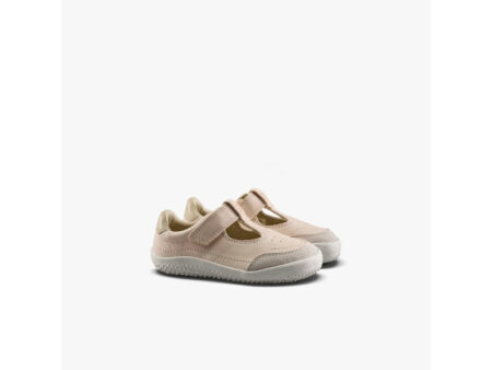 Vivobarefoot - Gobi Sneaker T Bar - Leather - Rose - Toddlers