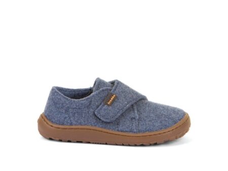 Froddo Barefoot - Slippers - Wooly - Denim - G1700420-1