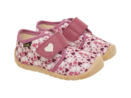 Fare Bare - First Step - Slippers - Hearts - 5011454