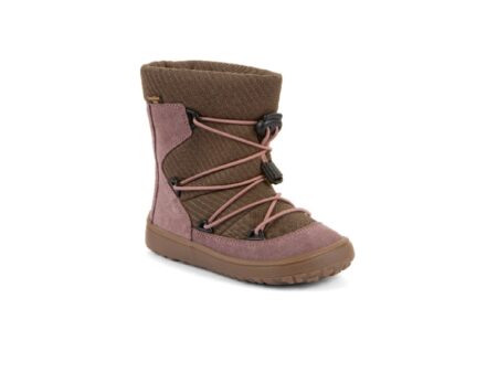 Froddo Barefoot - Tex Track Wool Winter - Dark Pink - G3160251-15