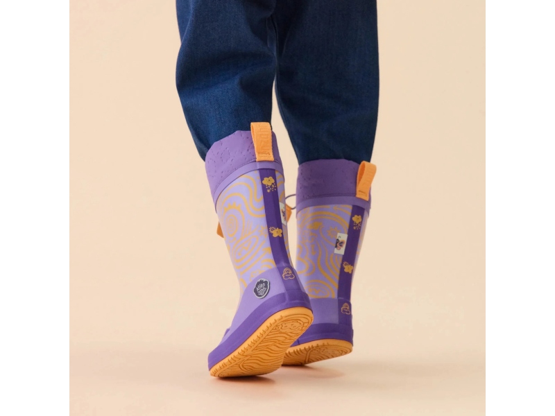 Affenzahn - Vegan Puddly - Butterfly - Rain Boot bosi bosi bg