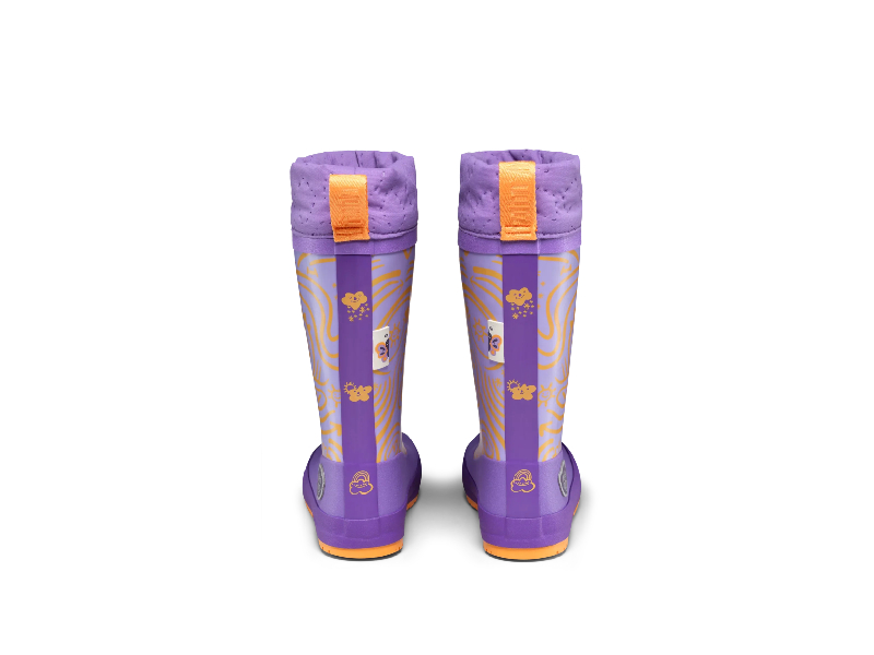 Affenzahn - Vegan Puddly - Butterfly - Rain Boot bosibg bosi bg
