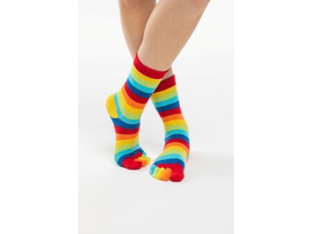 Boma - Prstan 10 - Toe Socks - Чорапи с пръси - Rainbow