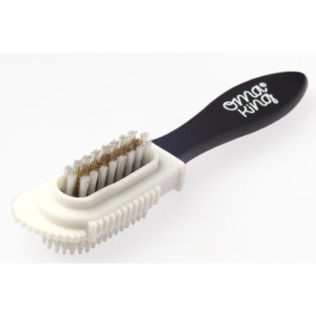 OmaKing Combi Suede Brush – Комбинирана четка за велур и набук