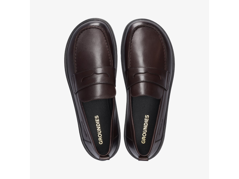 Groundies - Brisbane - Bordeaux - Barefoot loafers bosibg bosi bg bg