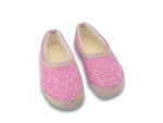 OmaKing – Barefoot Indoor Slippers – Pink with dots bosi barefoot bosi bg